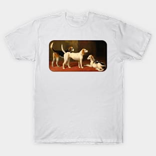 Fox Hounds by William Barraud T-Shirt